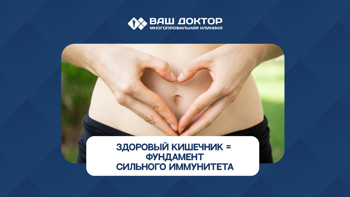 Здоровый кишечник = фундамент сильного иммунитета